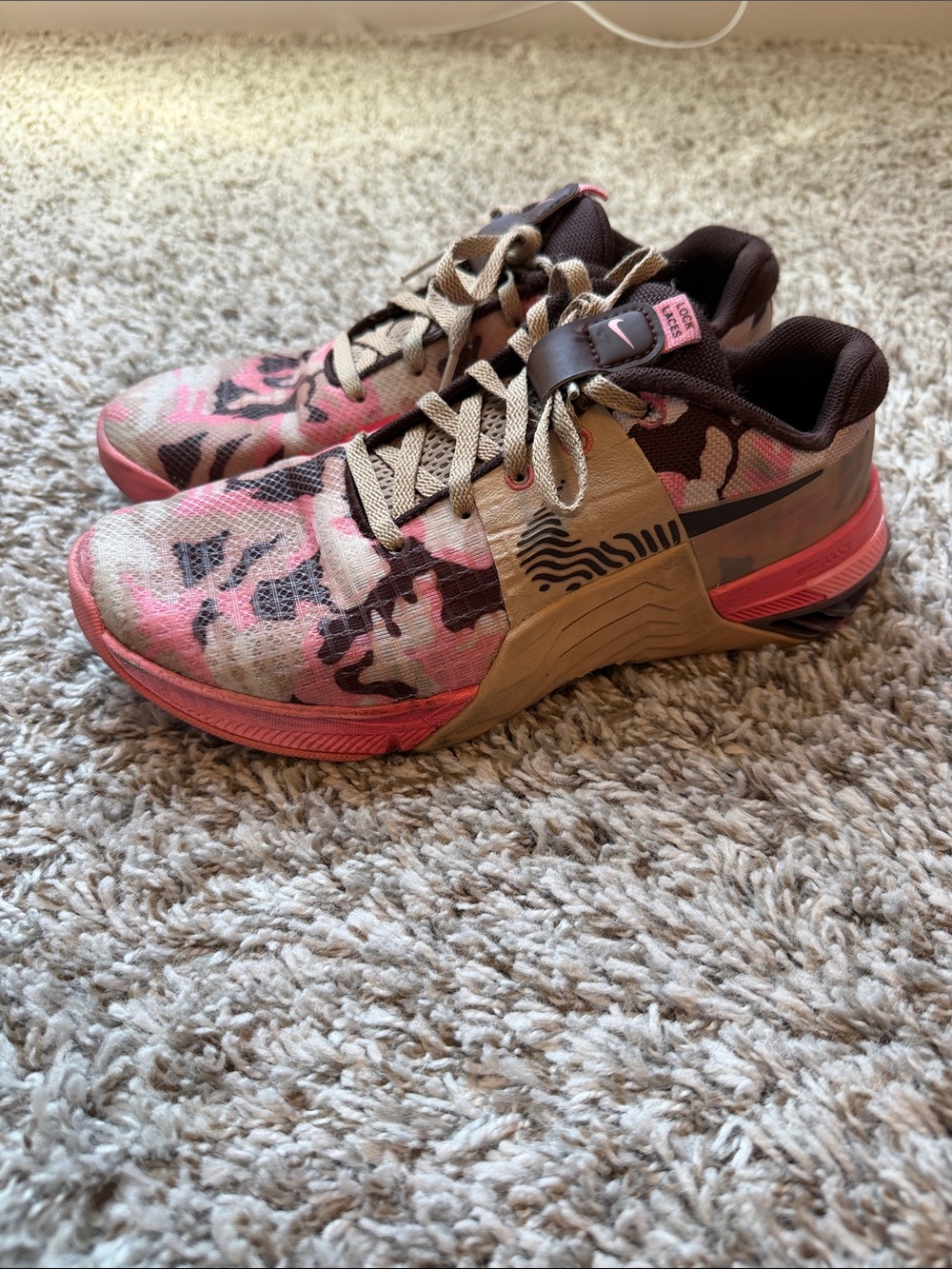 Pink Camo Nike METCON